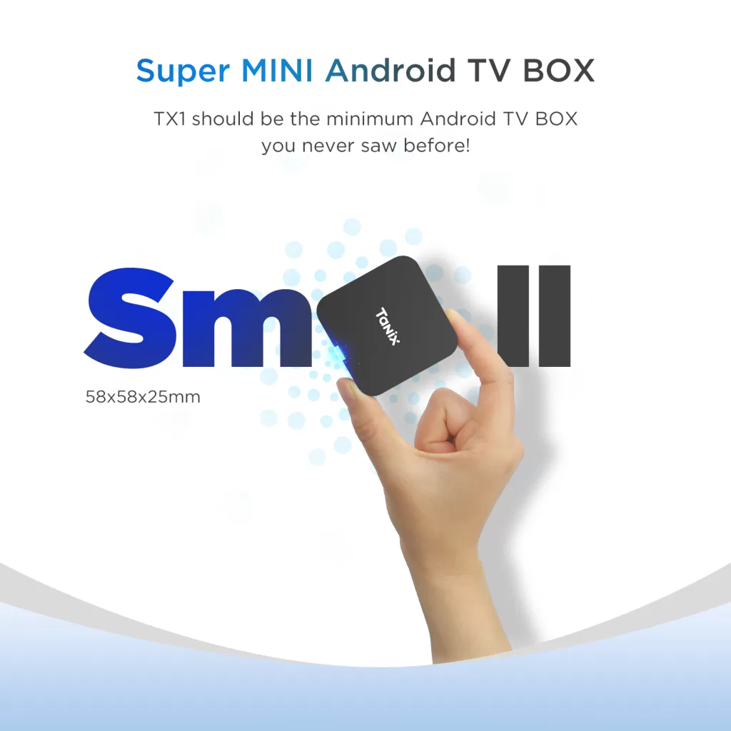 TX1 Smart Android Mini TV Box Allwinner H618 Set Top Box