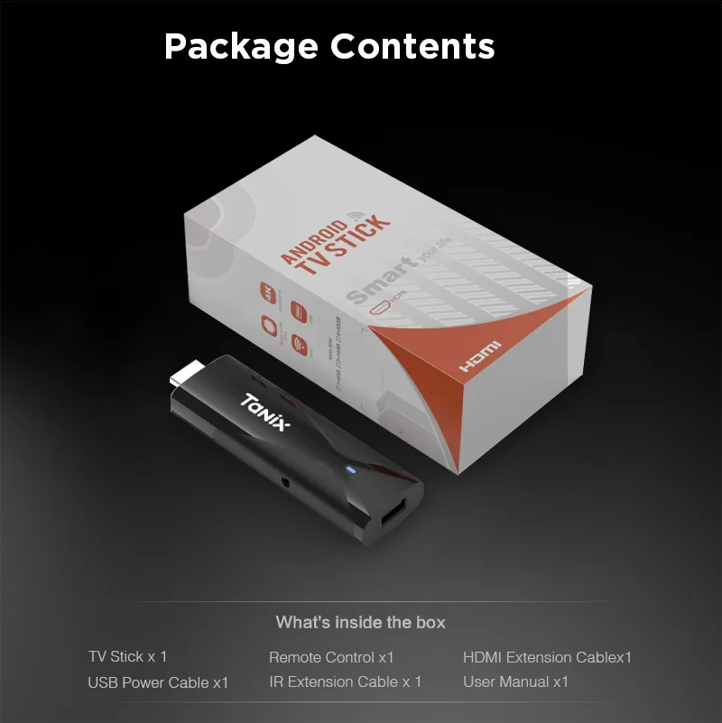 Smart TV Stick custom mold and packaging